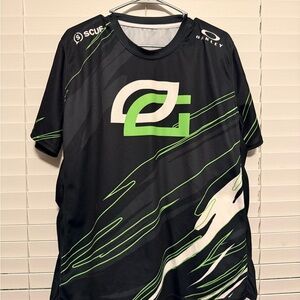 Optic Gaming Black and Green Jersey